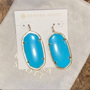 Kendra Scott “Danielle” turquoise earrings